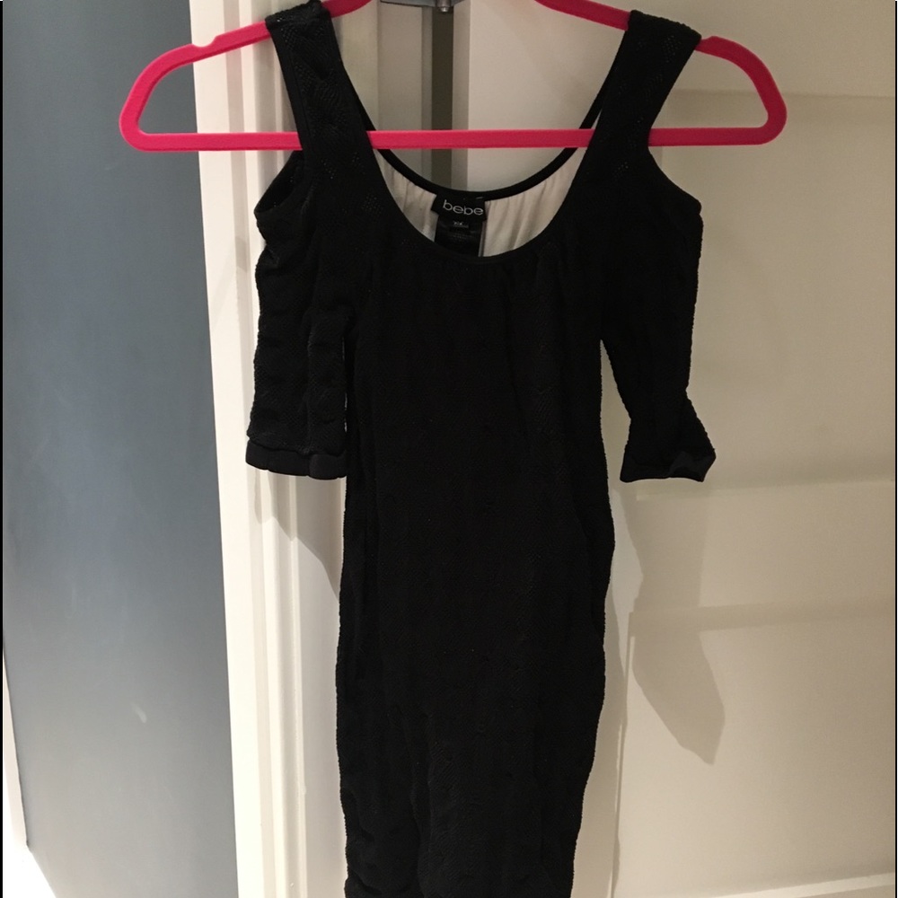 Bebe black dress